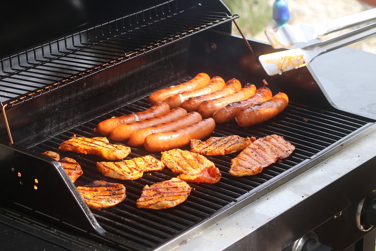 grillen, Balkon, Rechte, Party, Sommer, Anwalt